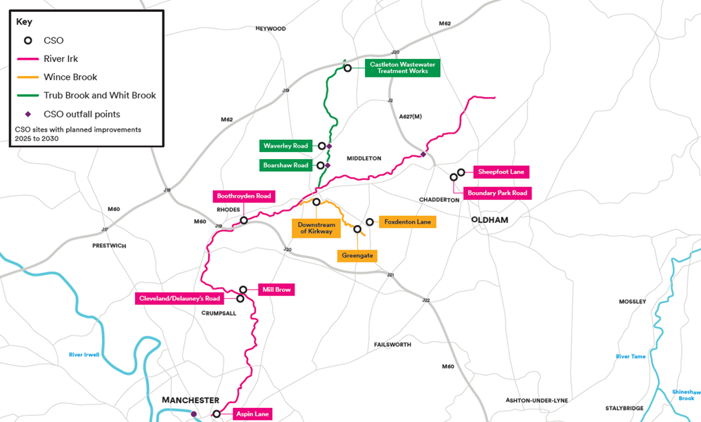 Sheepfoot Lane CSO improvements map