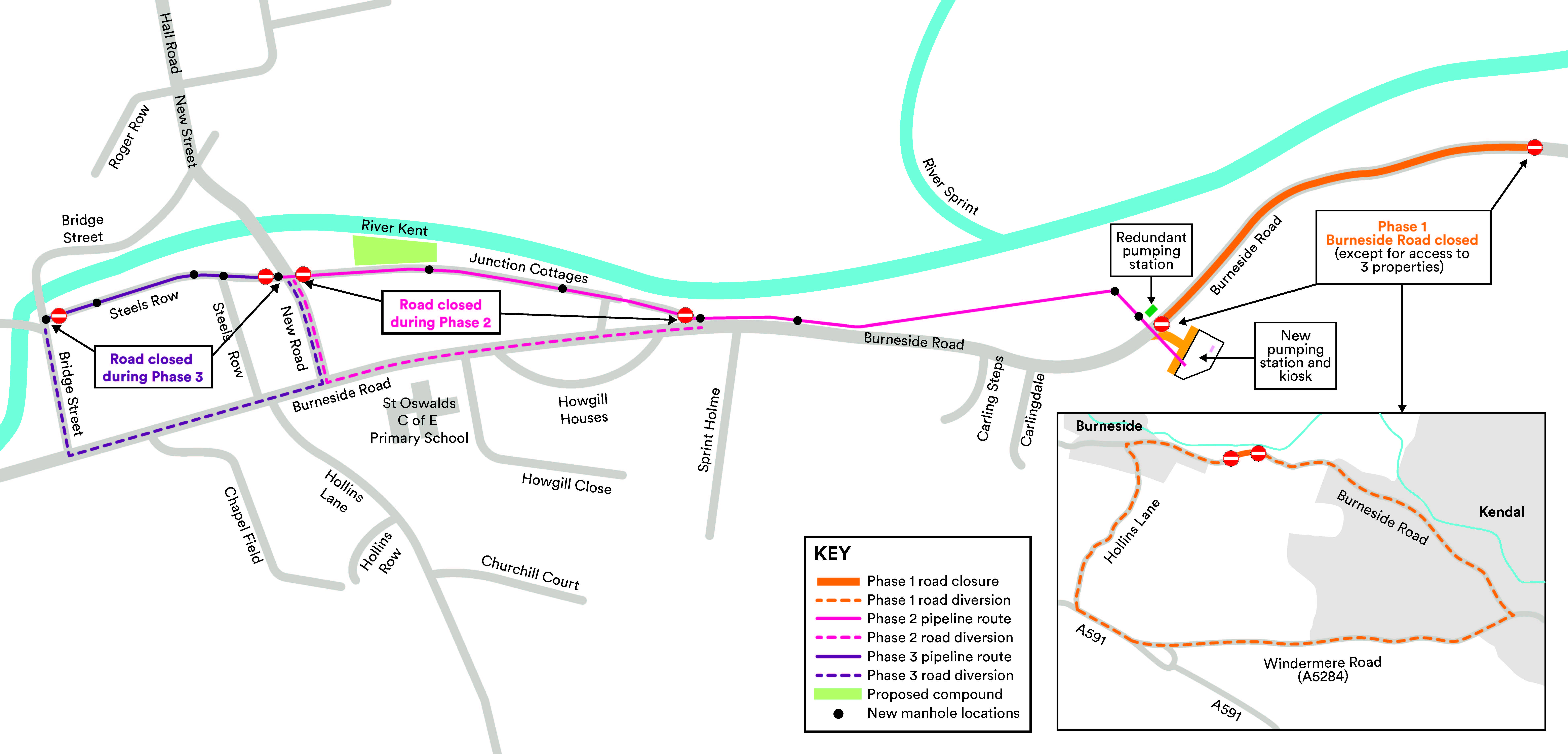 Burnside overview map