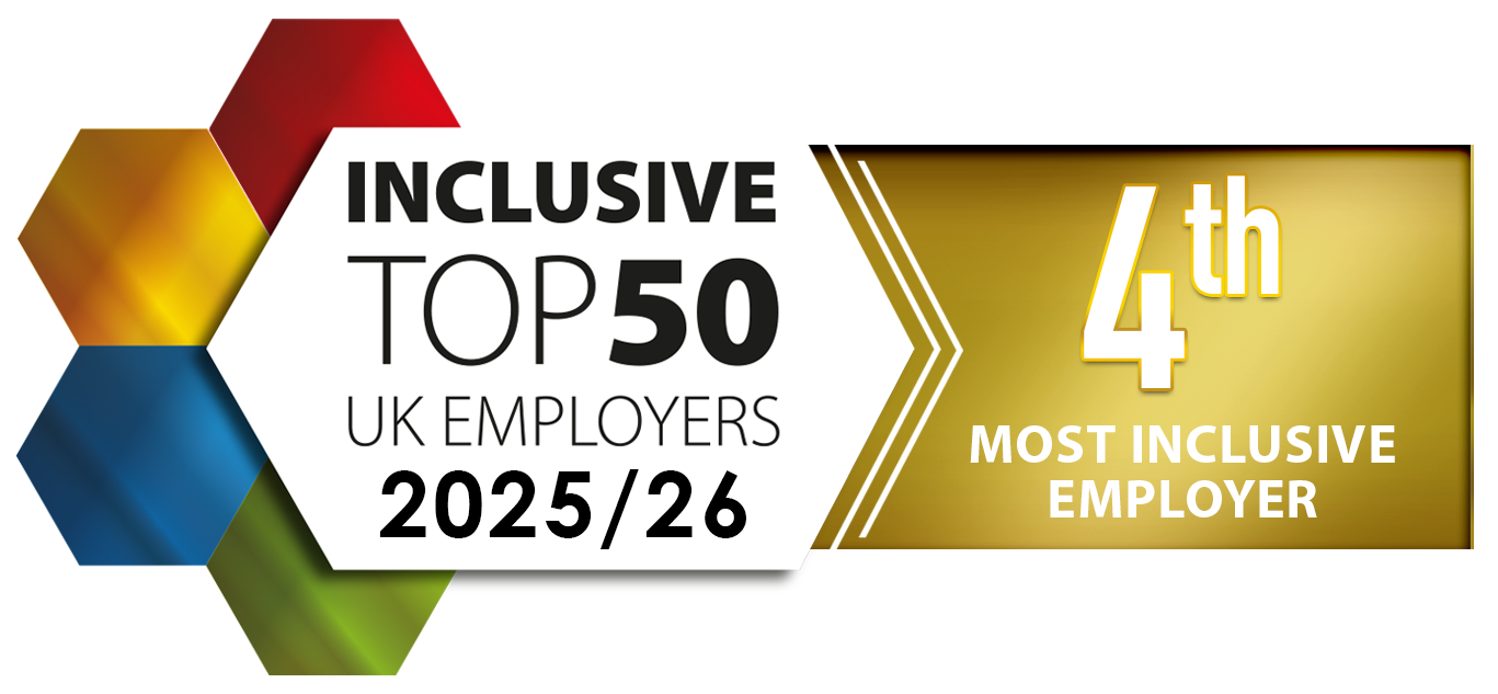 4th Most Inclusive Employer 4th Most Inclusive Employer