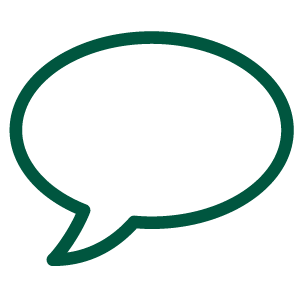 Speech bubble icon