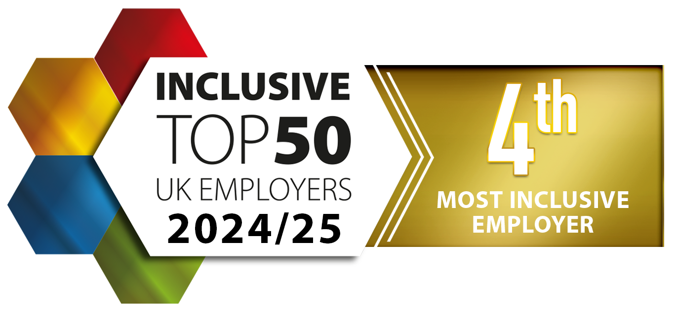 #4 most inclusive UK employer